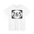 Ellipse sign 265 (United States) (Road Sign) T-Shirt