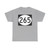 Ellipse sign 265 (United States) (Road Sign) T-Shirt