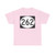 Ellipse sign 262 (United States) (Road Sign) T-Shirt