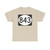 Ellipse sign 843 (United States) (Road Sign) T-Shirt