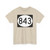 Ellipse sign 843 (United States) (Road Sign) T-Shirt