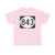 Ellipse sign 843 (United States) (Road Sign) T-Shirt
