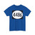 Ellipse sign 4486 (United States) (Road Sign) T-Shirt