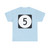 Elongated circle 5 (United States) (Road Sign) T-Shirt