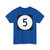 Elongated circle 5 (United States) (Road Sign) T-Shirt