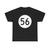 Elongated circle 56 (United States) (Road Sign) T-Shirt