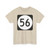 Elongated circle 56 (United States) (Road Sign) T-Shirt