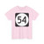 Elongated circle 54 (United States) (Road Sign) T-Shirt