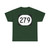 Elongated circle 279 (United States) (Road Sign) T-Shirt