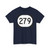 Elongated circle 279 (United States) (Road Sign) T-Shirt