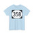Elongated circle 358 (United States) (Road Sign) T-Shirt