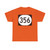 Elongated circle 356 (United States) (Road Sign) T-Shirt