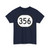 Elongated circle 356 (United States) (Road Sign) T-Shirt