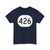 Elongated circle 426 (United States) (Road Sign) T-Shirt