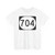 Elongated circle 704 (United States) (Road Sign) T-Shirt