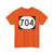 Elongated circle 704 (United States) (Road Sign) T-Shirt