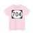 Elongated circle 704 (United States) (Road Sign) T-Shirt