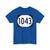 Elongated circle 1043 (United States) (Road Sign) T-Shirt