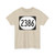 Elongated circle 2386 (United States) (Road Sign) T-Shirt