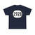 Elongated circle 2928 (United States) (Road Sign) T-Shirt