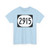 Elongated circle 2915 (United States) (Road Sign) T-Shirt