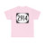 Elongated circle 2914 (United States) (Road Sign) T-Shirt