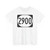 Elongated circle 2900 (United States) (Road Sign) T-Shirt