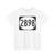 Elongated circle 2898 (United States) (Road Sign) T-Shirt
