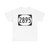 Elongated circle 2895 (United States) (Road Sign) T-Shirt