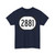 Elongated circle 2881 (United States) (Road Sign) T-Shirt