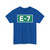 ESP E-7 (Spain) (Road Sign) T-Shirt