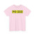 ESP PO-233 (Spain) (Road Sign) T-Shirt