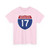 I-17 1957 (United States) (Road Sign) T-Shirt