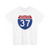 I-37 1957 (United States) (Road Sign) T-Shirt
