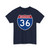 I-36 (United States) (Road Sign) T-Shirt