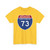 I-73 NC Metric (United States) (Road Sign) T-Shirt