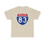 I-83 1957 (United States) (Road Sign) T-Shirt