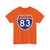 I-83 1957 (United States) (Road Sign) T-Shirt