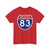 I-83 1957 (United States) (Road Sign) T-Shirt