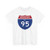 I-95 D.C. 1957 (Washington) (Road Sign) T-Shirt