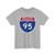 I-95 D.C. 1957 (Washington) (Road Sign) T-Shirt