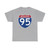 I-95 big (Florida) (Road Sign) T-Shirt