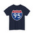 I-95 1957 (United States) (Road Sign) T-Shirt