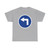 ID Rambu perintah 1c (Indonesia) (Road Sign) T-Shirt