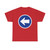 ID Rambu perintah 1a (Indonesia) (Road Sign) T-Shirt