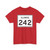 Illinois 242 (Illinois) (Road Sign) T-Shirt