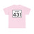 Indiana 431 (Indiana) (Road Sign) T-Shirt