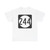 Iowa 244 (Iowa) (Road Sign) T-Shirt