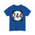 Iowa 244 (Iowa) (Road Sign) T-Shirt