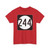 Iowa 244 (Iowa) (Road Sign) T-Shirt